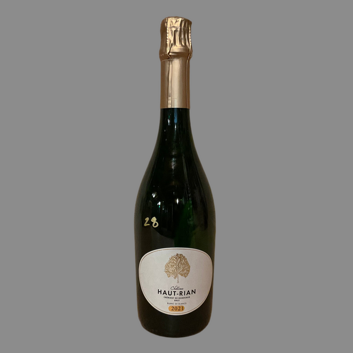 CHATEAU HAUT-RIAN, Cremant, Blanc de Blanc - BDX, FR 2021