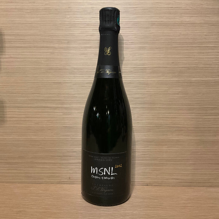 J.L. VERGNON, MSNL, Blanc de Blancs, Grand Cru, Extra Brut - Champagne, FR 2012