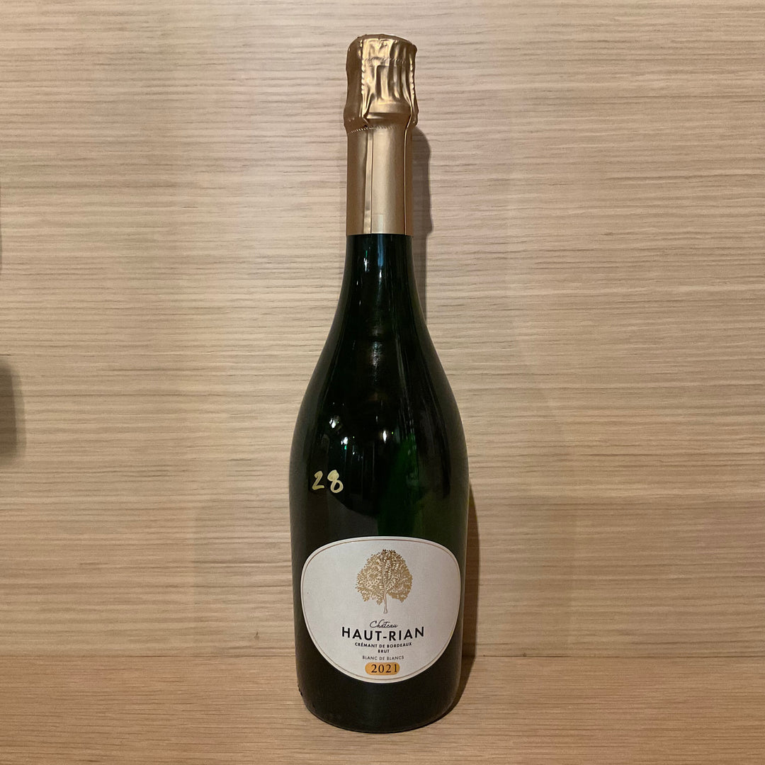 CHATEAU HAUT-RIAN, Cremant, Blanc de Blanc - BDX, FR 2021