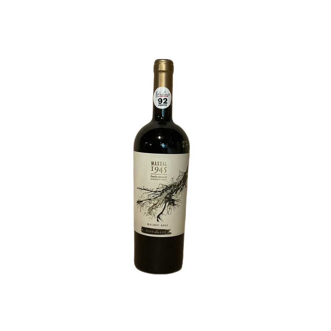 CLOS DE LUZ 'Massal 1945' Malbec - Rapel Valley, CL 2021